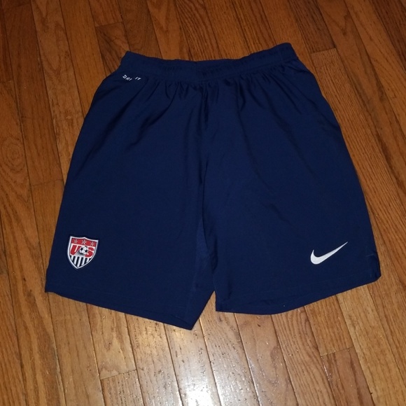 Nike Other - Nike Dri Fit USA Soccer Team Shorts Size Large L